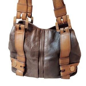 Michael Kors Harness Leather Tote / Grab Bag